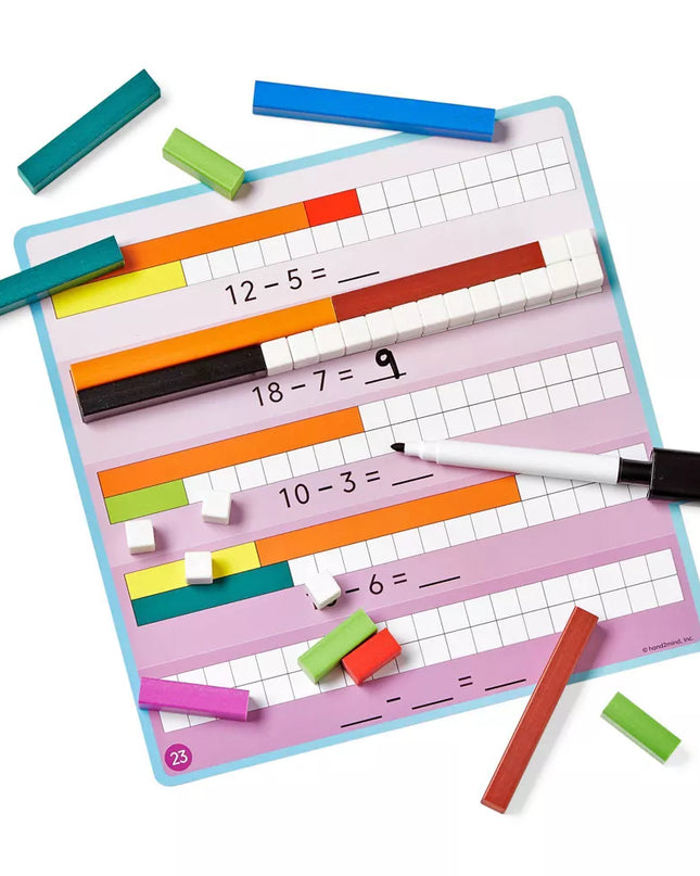 JUEGO CUISENAIRE RODS EARLY MATH ACTIVITY SET