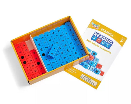 JUEGO READING RODS IN SPANISH ALPHABET & SYLLABLES