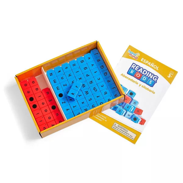 JUEGO READING RODS IN SPANISH ALPHABET & SYLLABLES