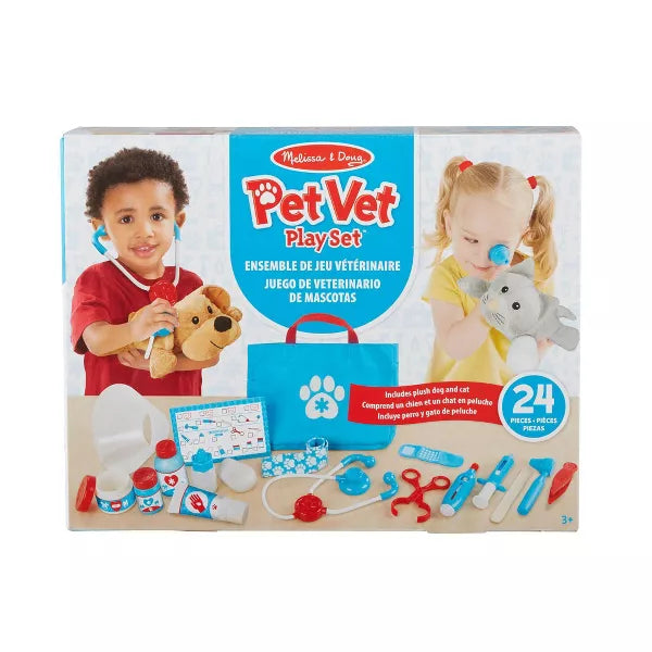 JUEGO PET VET PLAY SET - EXAMINE & TREAT