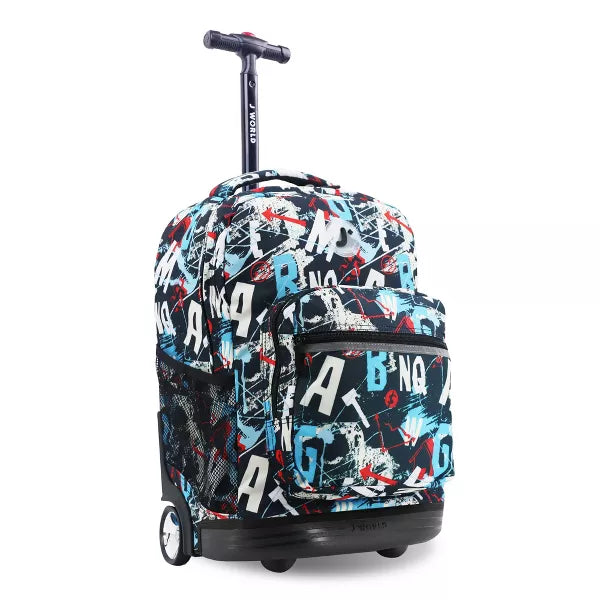 MOCHILA J WORLD C/ RODOS SUNRISE GRAFFITI