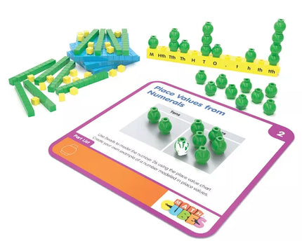 JUEGO MATHCUBES PLACE VALUES