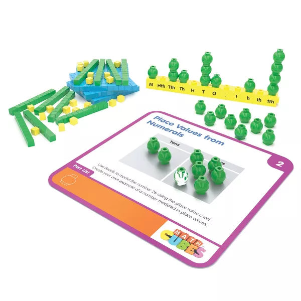 JUEGO MATHCUBES PLACE VALUES