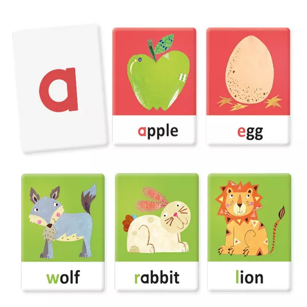 FLASH CARD TACTILE AND PHONICS ALPHABET MONTESSORI