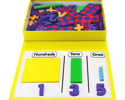 RAINBOW NUMBERS MAGNETIC NUMBERS - 155 PCS