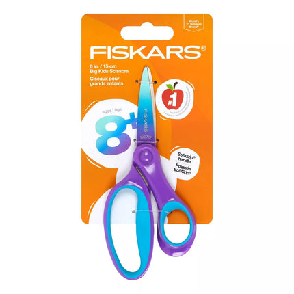 TIJERA FISKARS SOFTGRIP