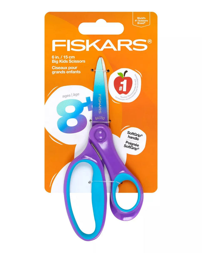 TIJERA FISKARS SOFTGRIP