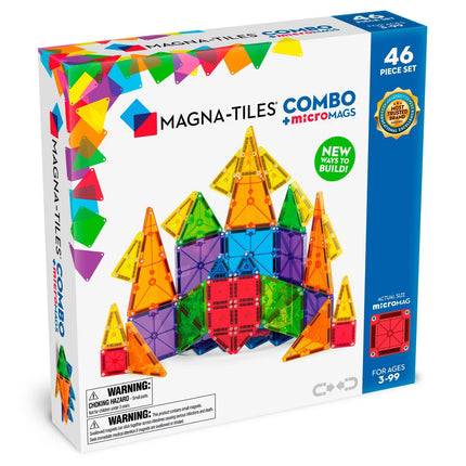 MAGNA TILES COMBO SET DE 46 PIEZAS
