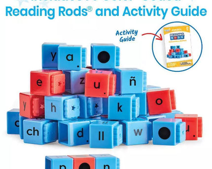 JUEGO READING RODS IN SPANISH ALPHABET & SYLLABLES