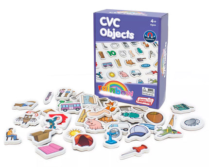 RAINBOW CVC OBJECTS - 40 PCS
