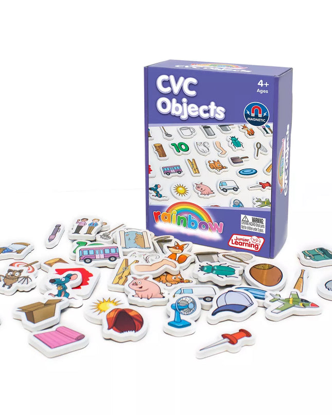 RAINBOW CVC OBJECTS - 40 PCS