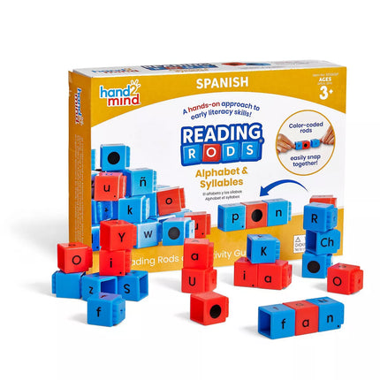 JUEGO READING RODS IN SPANISH ALPHABET & SYLLABLES