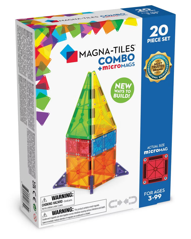 MAGNA TILES - MICROMAGS 20 PC SET