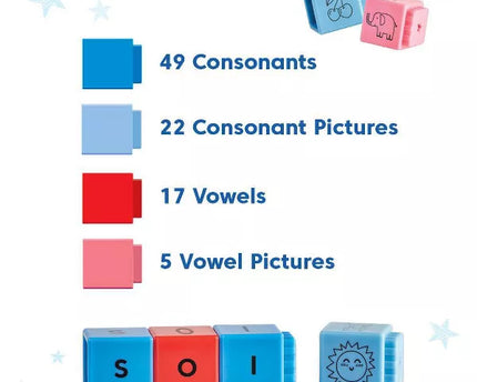 JUEGO READING RODS IN SPANISH ALPHABET & PHONEMIC AWARENESS