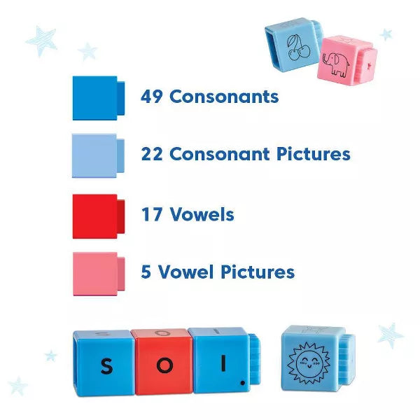 JUEGO READING RODS IN SPANISH ALPHABET & PHONEMIC AWARENESS