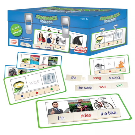 SENTENCE TOOLBOX 40 BLOCK/12 CARDS
