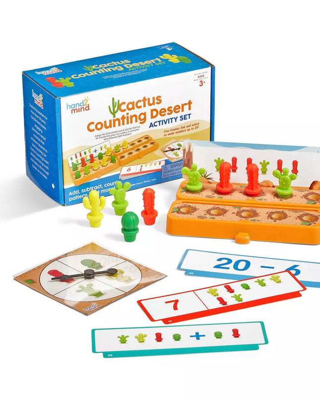 CACTUS COUNTING DESERT ACTIVITY SET