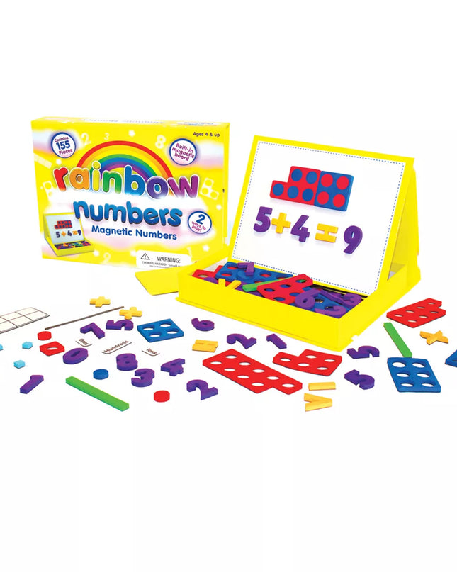 RAINBOW NUMBERS MAGNETIC NUMBERS - 155 PCS