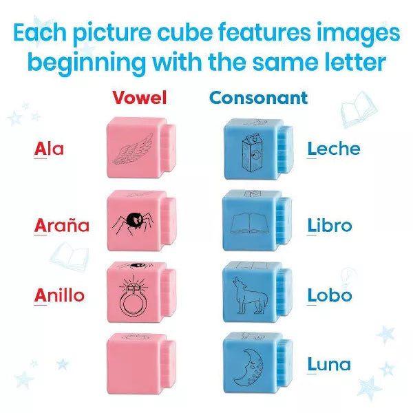 JUEGO READING RODS IN SPANISH ALPHABET & PHONEMIC AWARENESS