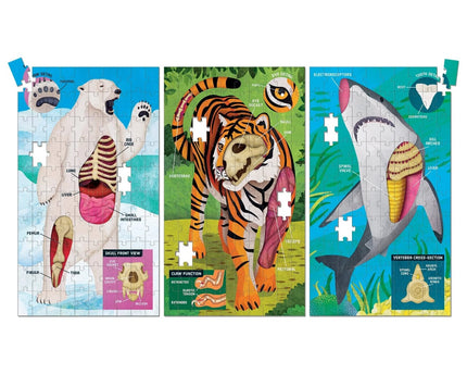 ROMPECABEZAS ANIMAL ANATOMY SCIENCE SET 3UND