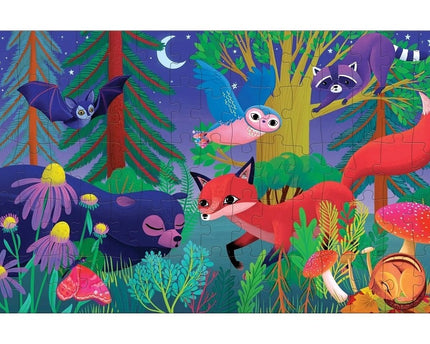 ROMPECABEZA FOREST DAY & NIGHT 75PZ