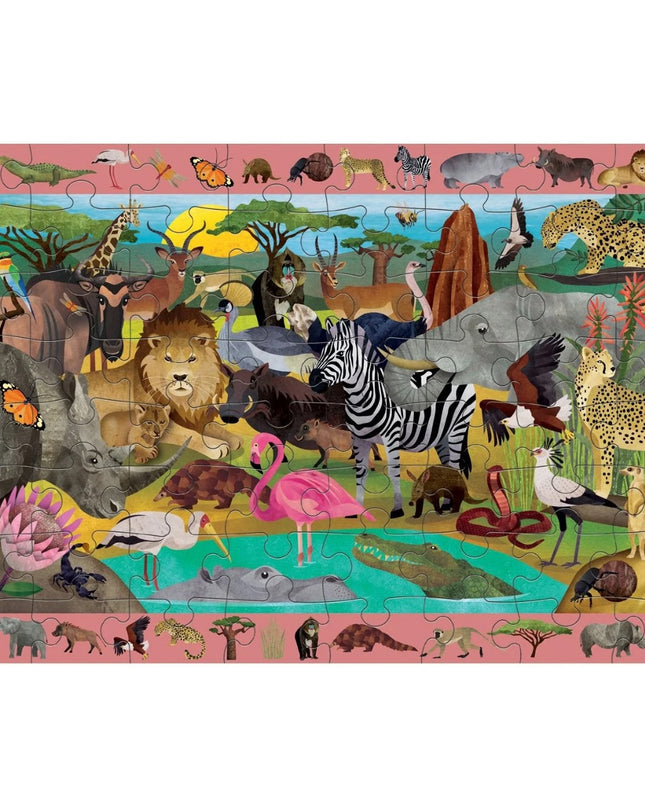 ROMPECABEZA AFRICAN SAFARI 64PZ