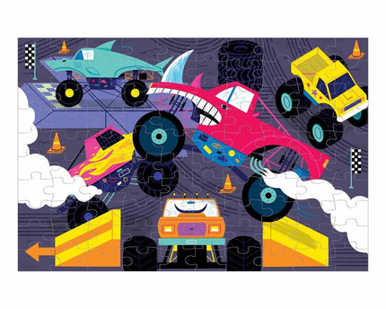 ROMPECABEZA MONSTER TRUCKS 100PZ