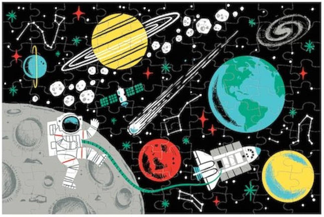 ROMPECABEZA ESPACIO EXTERIOR GLOW IN THE DARK