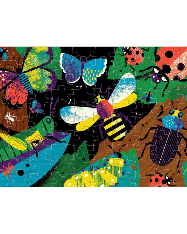 ROMPECABEZA INSECTOS INCREIBLES GLOW IN THE DARK