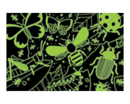 ROMPECABEZA INSECTOS INCREIBLES GLOW IN THE DARK