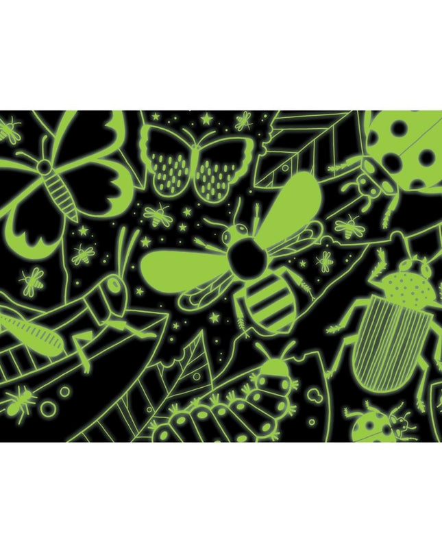 ROMPECABEZA INSECTOS INCREIBLES GLOW IN THE DARK