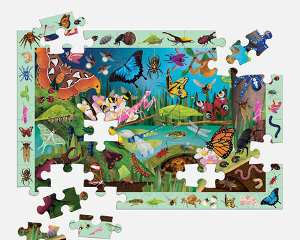 ROMPECABEZA BUGS & BUTTERFLIES 64PZ