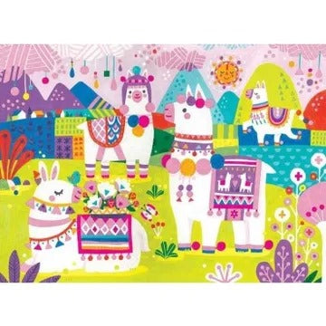 ROMPECABEZA LLAMA LAND FUZZY