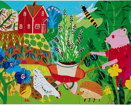 ROMPECABEZA GARDENING BEAR 20PZS