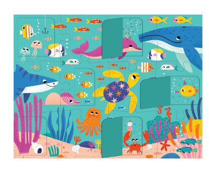 ROMPECABEZA OCEAN PARTY 12PZ