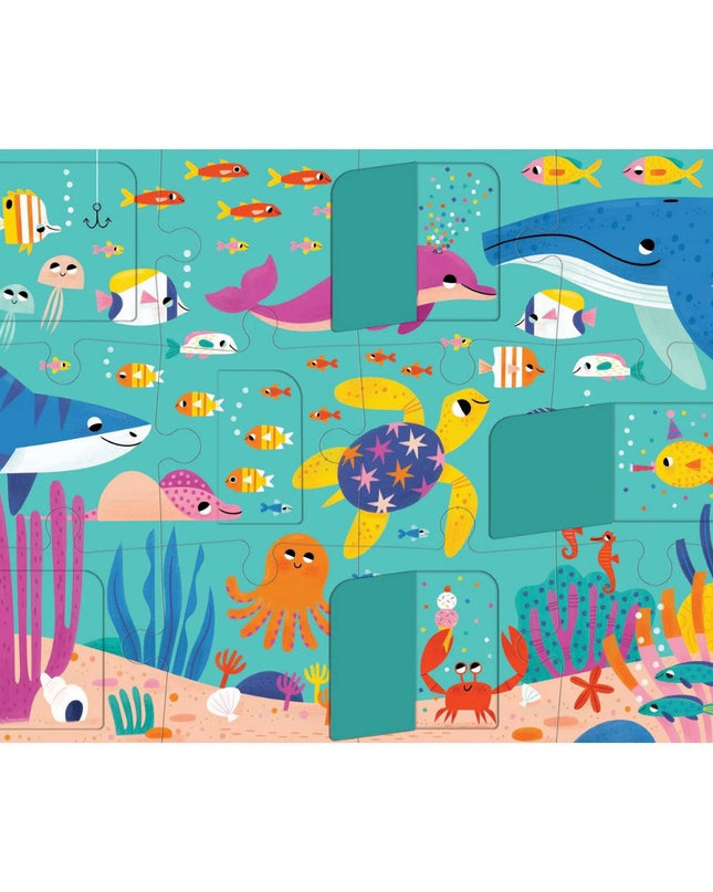 ROMPECABEZA OCEAN PARTY 12PZ