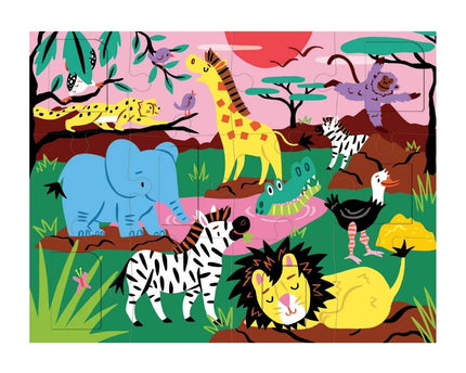 ROMPECABEZAS ON SAFARI 12PZ