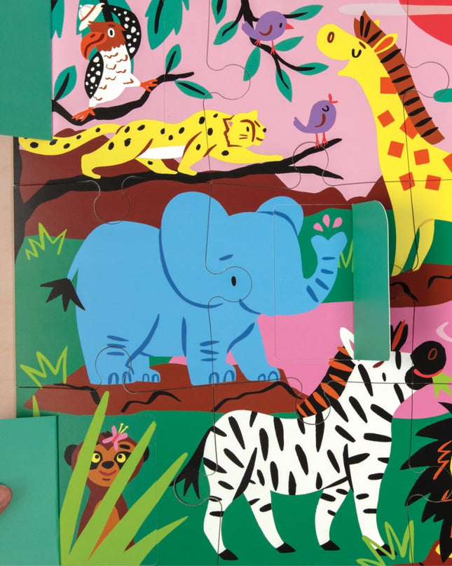 ROMPECABEZAS ON SAFARI 12PZ