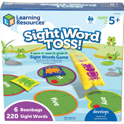 JUEGO SIGHT WORDS TOSS