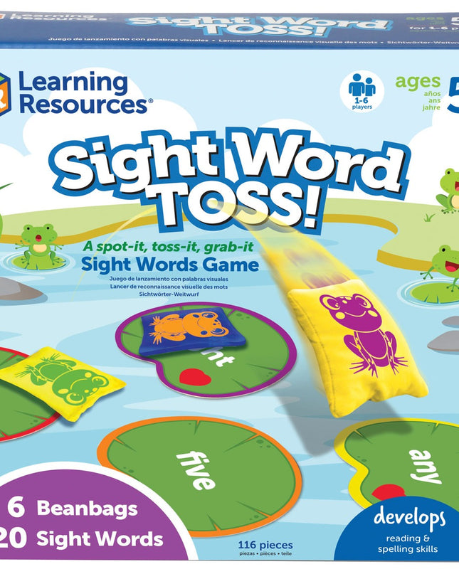 JUEGO SIGHT WORDS TOSS