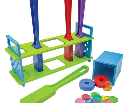 JUEGO DE ACTIVIDADES CON VARITAS+ANILLOS+DISCOS MAGNÉTICOS