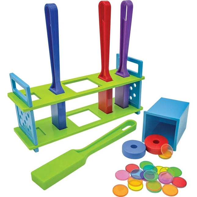 JUEGO DE ACTIVIDADES CON VARITAS+ANILLOS+DISCOS MAGNÉTICOS