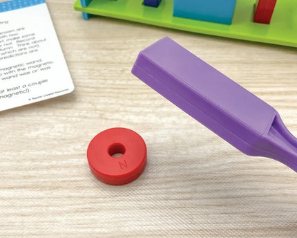 JUEGO DE ACTIVIDADES CON VARITAS+ANILLOS+DISCOS MAGNÉTICOS