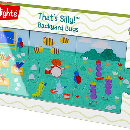 THAT´S SILLY BACKYARD BUGS FLOOR PUZZLE 9PZ