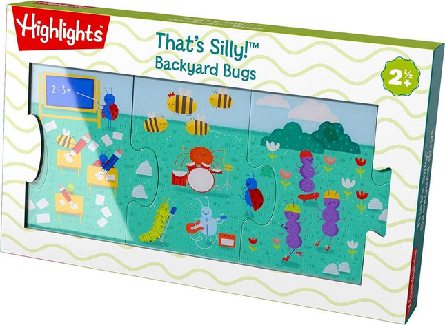 THAT´S SILLY BACKYARD BUGS FLOOR PUZZLE 9PZ