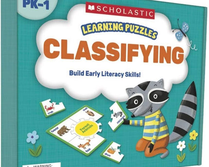 JUEGO EDUC LEARNING PUZZLES: CLASSIFYING