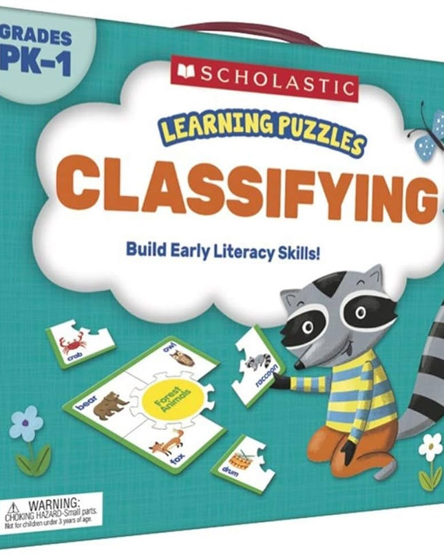 JUEGO EDUC LEARNING PUZZLES: CLASSIFYING