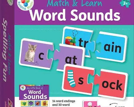 ROMPECABEZAS MATCH & LEARN WORD SOUNDS