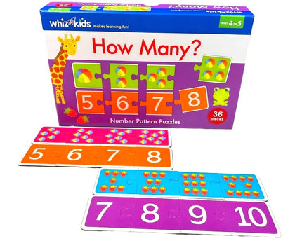 ROMPECABEZAS NUMBER WHIZZ KIDZ