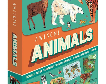 JUEGO CAJA DE APRENDIZAJE AWESOME ANIMALS